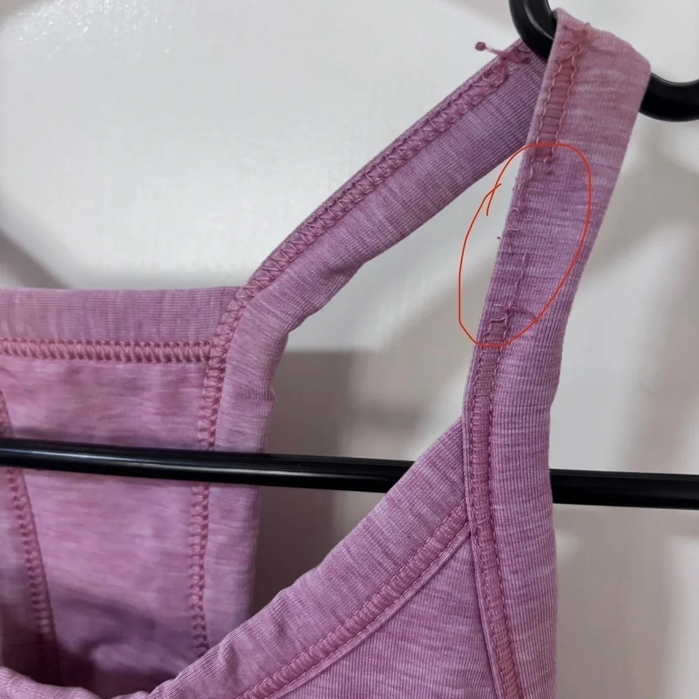 3/$15 Nike light pink  halter athletic sports bra size M